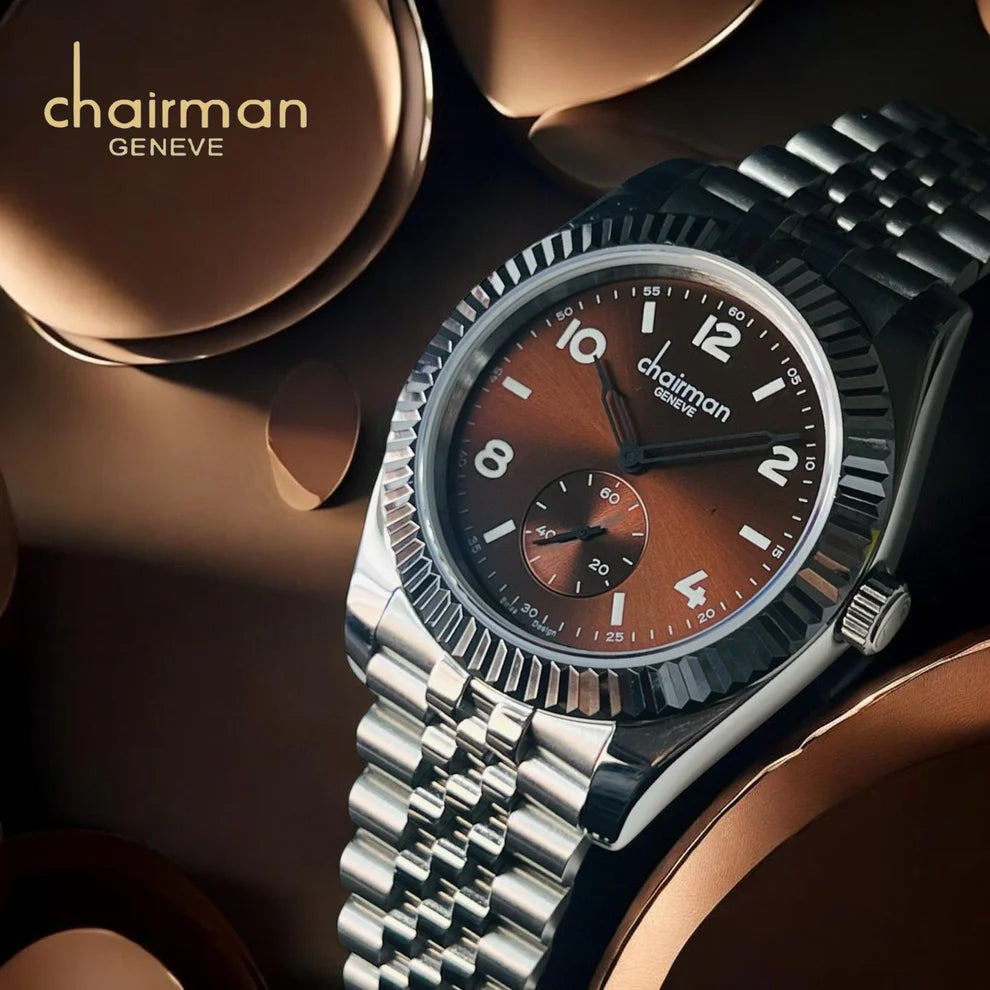 Chairman Geneve Quartz For Men's 40mm