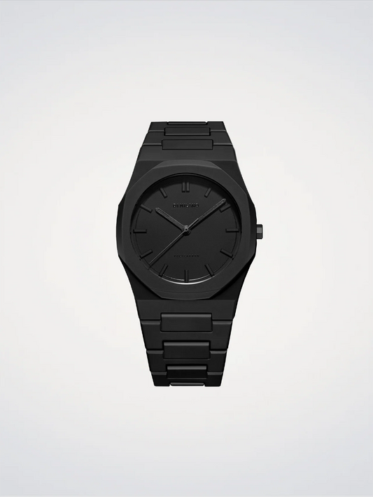 Black watch on a light gray background Salam Luxury