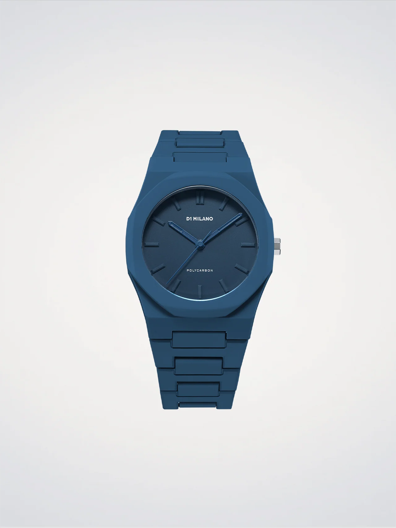 Blue watch with a white background Salam Luxury