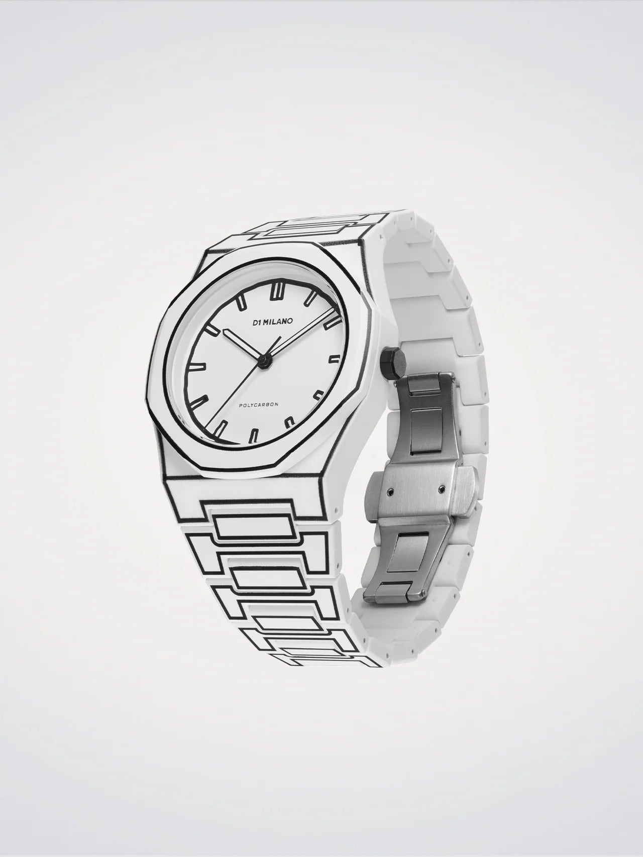 D1 Milano Watch Polycarbon Sketch 2D 40.5mm