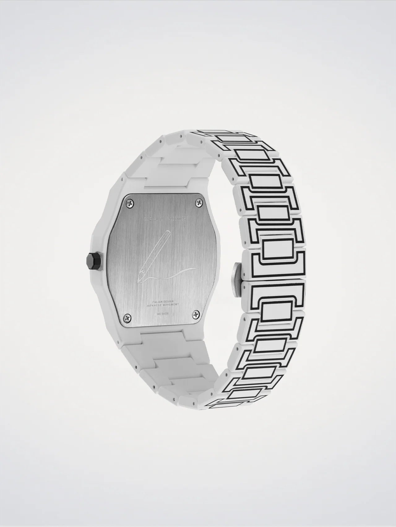 D1 Milano Watch Polycarbon Sketch 2D 40.5mm