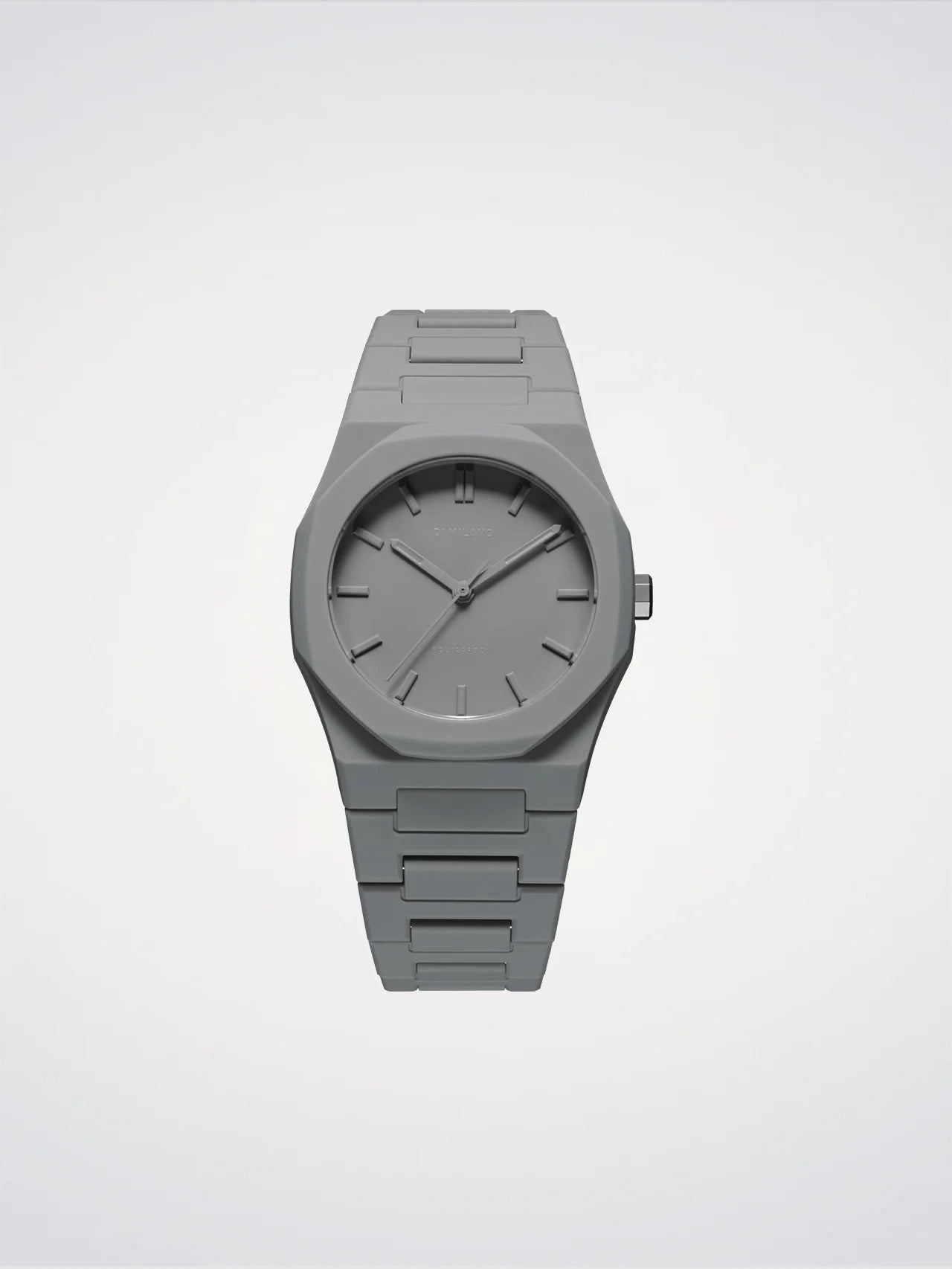 Gray watch on a white background Salam Luxury