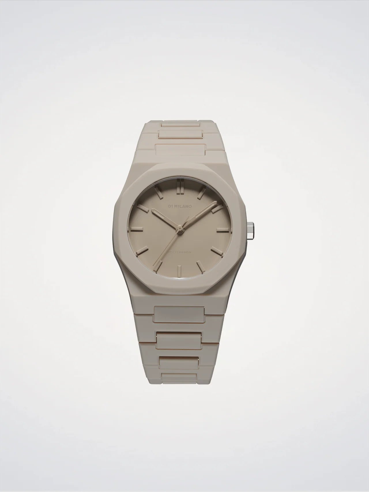 Beige watch on a white background salam Luxury