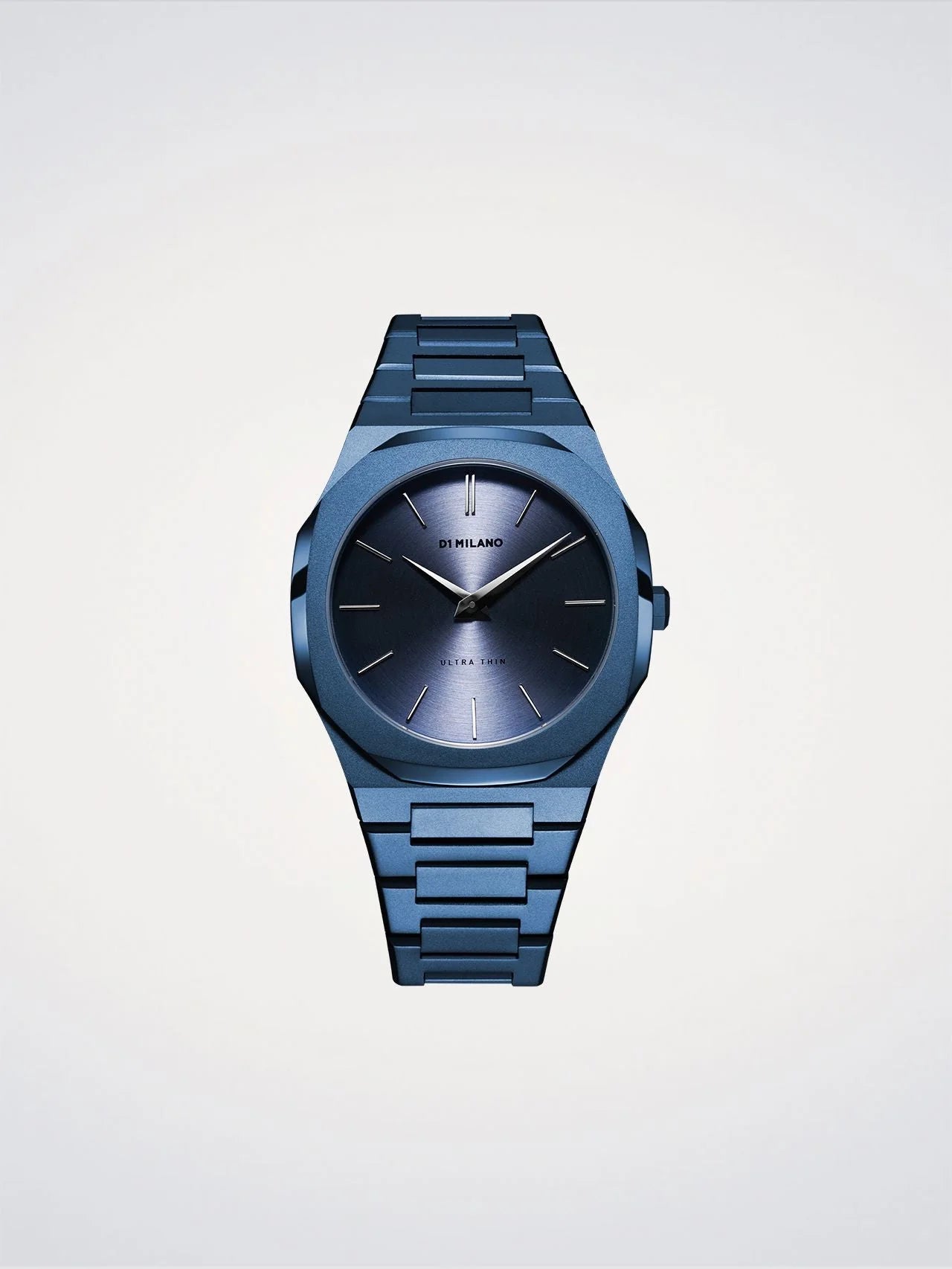Blue watch with 'Milano' branding on a light gray background
Salam Luxury