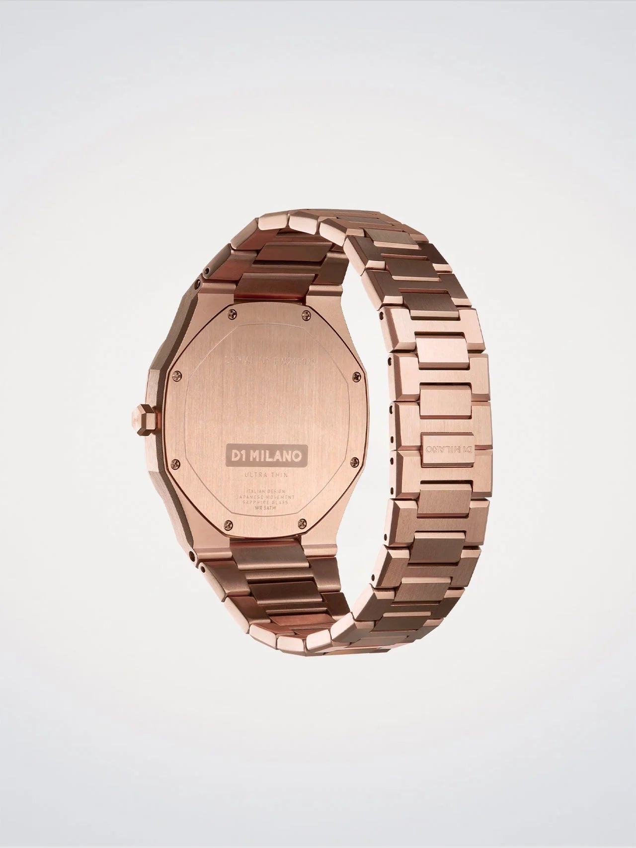 D1 Milano Ultrathin Steel Watch 40mm
