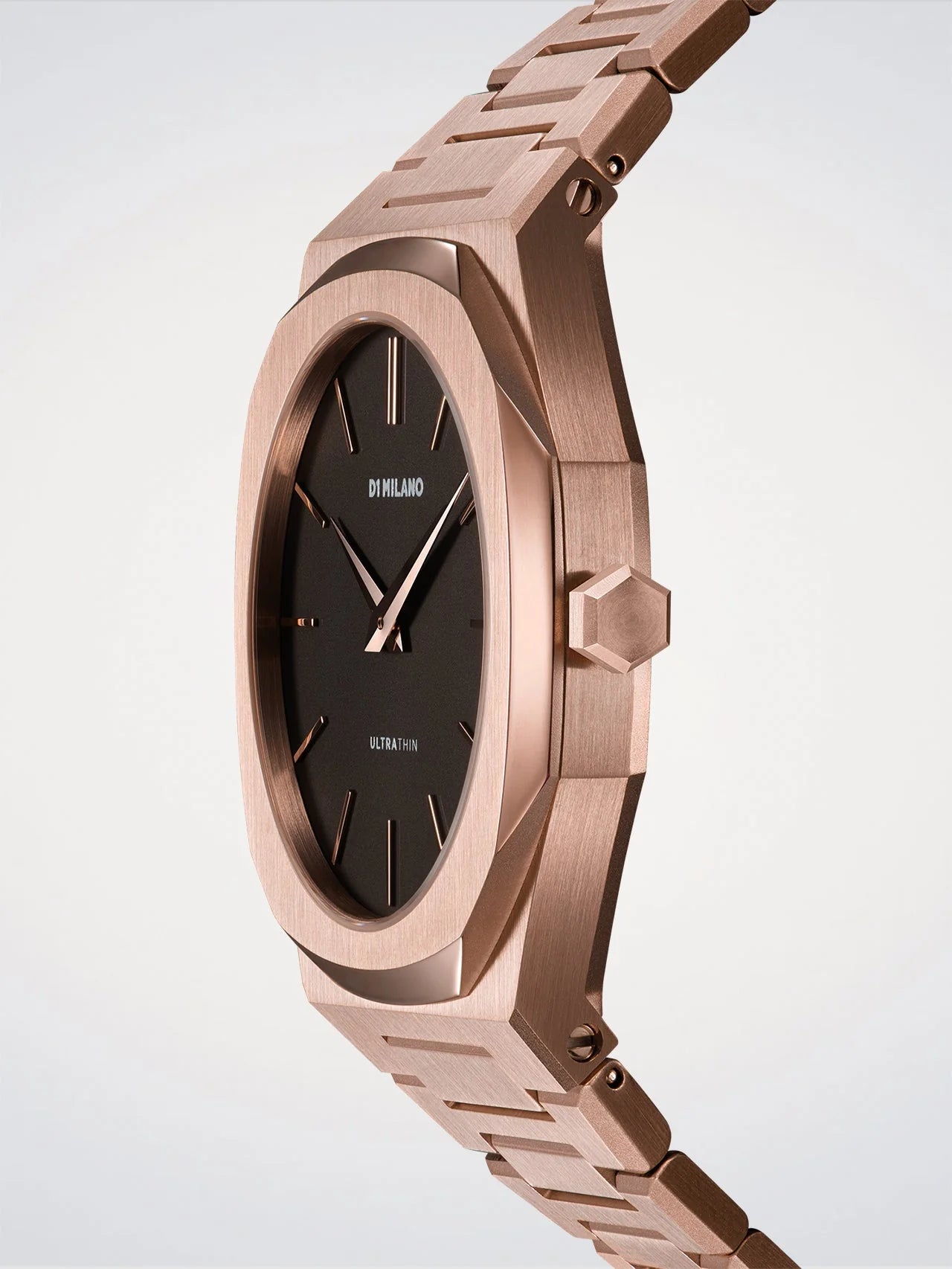 D1 Milano Ultrathin Steel Watch 40mm