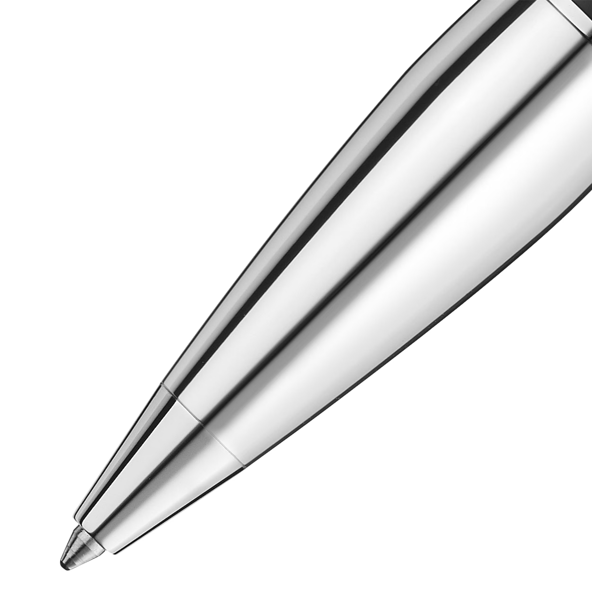 Close-up view of Montblanc StarWalker silver metal pen tip - Salam Luxury