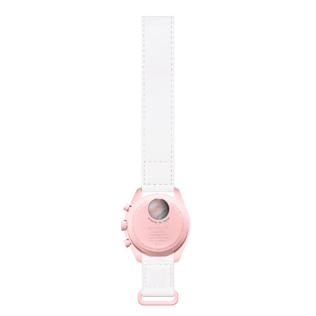 Back view of Omega x Swatch Mission to Venus watch case - Salam Luxury