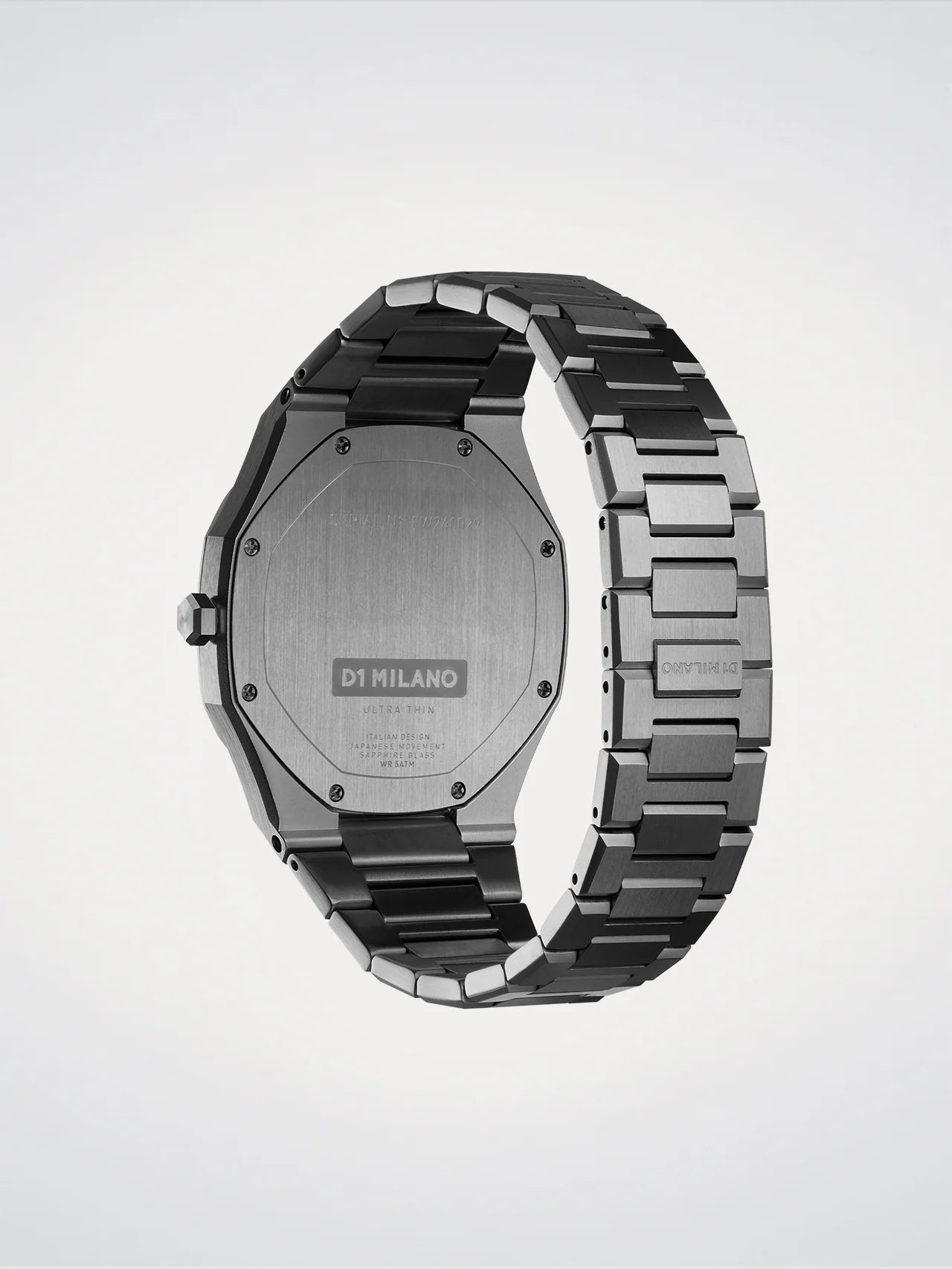D1 Milano Ultrathin Steel Watch 40mm