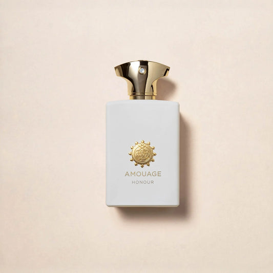 Amouage Honour Man Eau de Parfum 100ml white bottle with gold cap on Salam Luxury