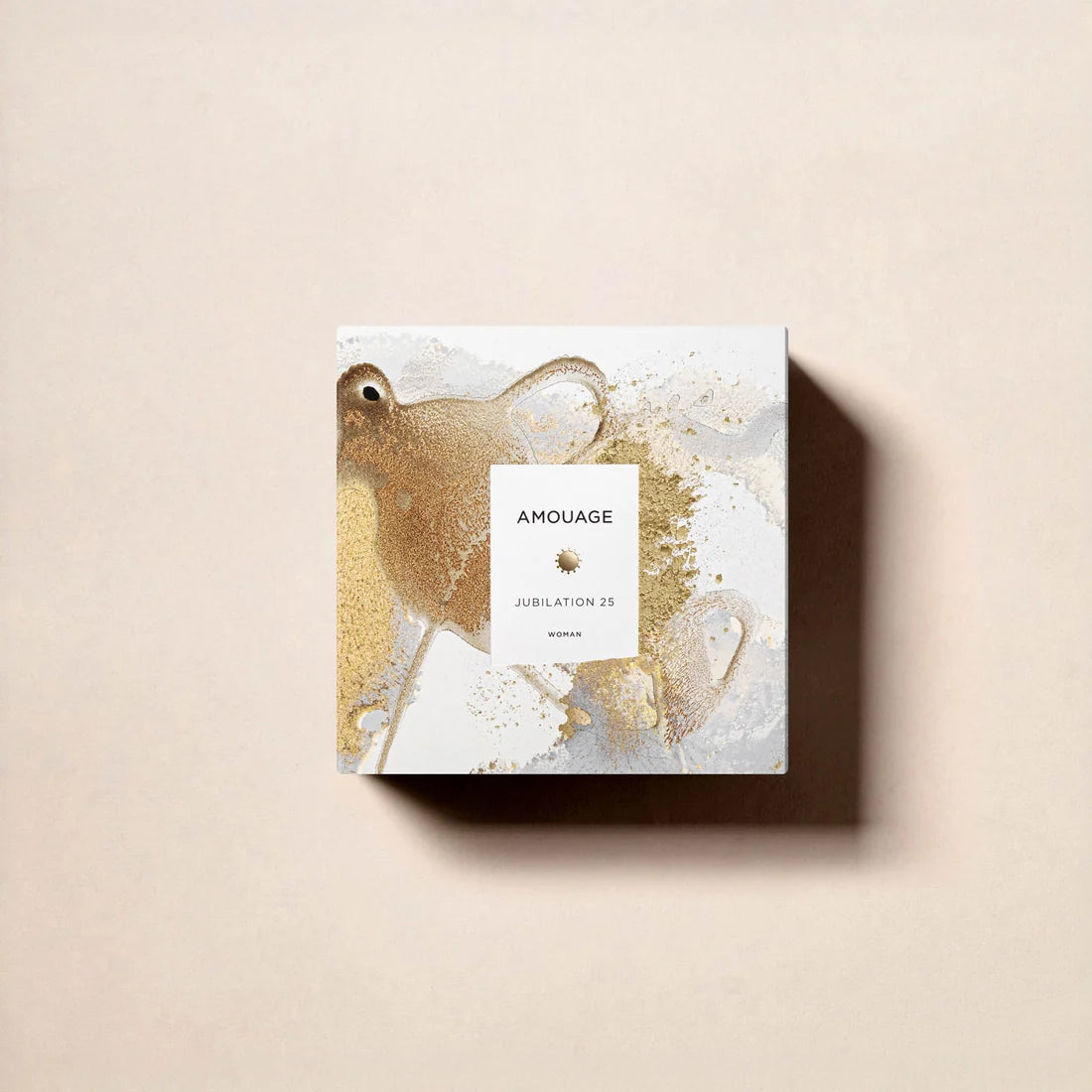 Amouage Jubilation 25 Woman 100ml luxury fragrance packaging box at Salam Luxury