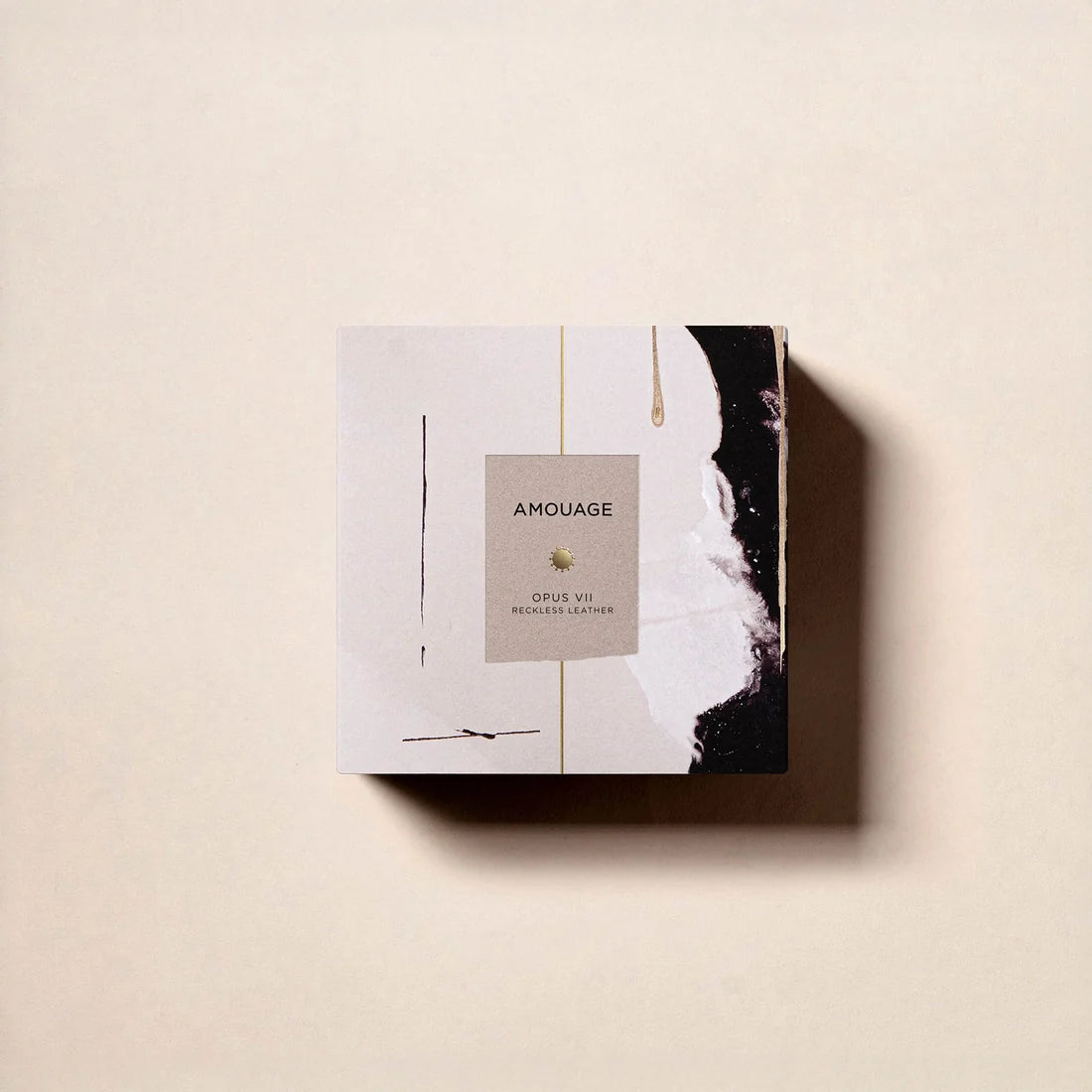 Amouage Library Collection Opus VII Reckless Leather packaging box