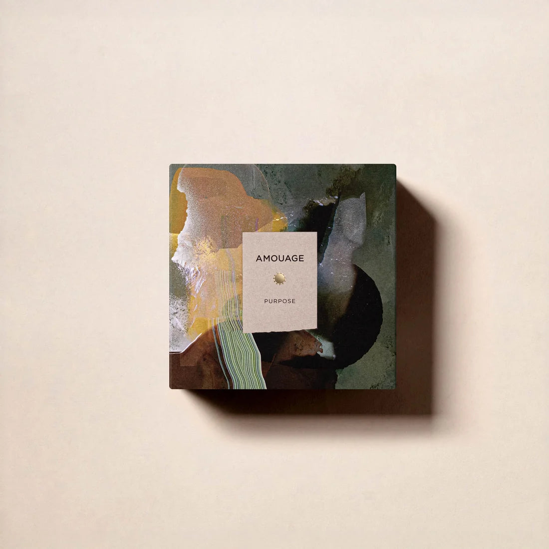 Amouage Purpose 100ml luxury fragrance packaging box at Salam Luxury