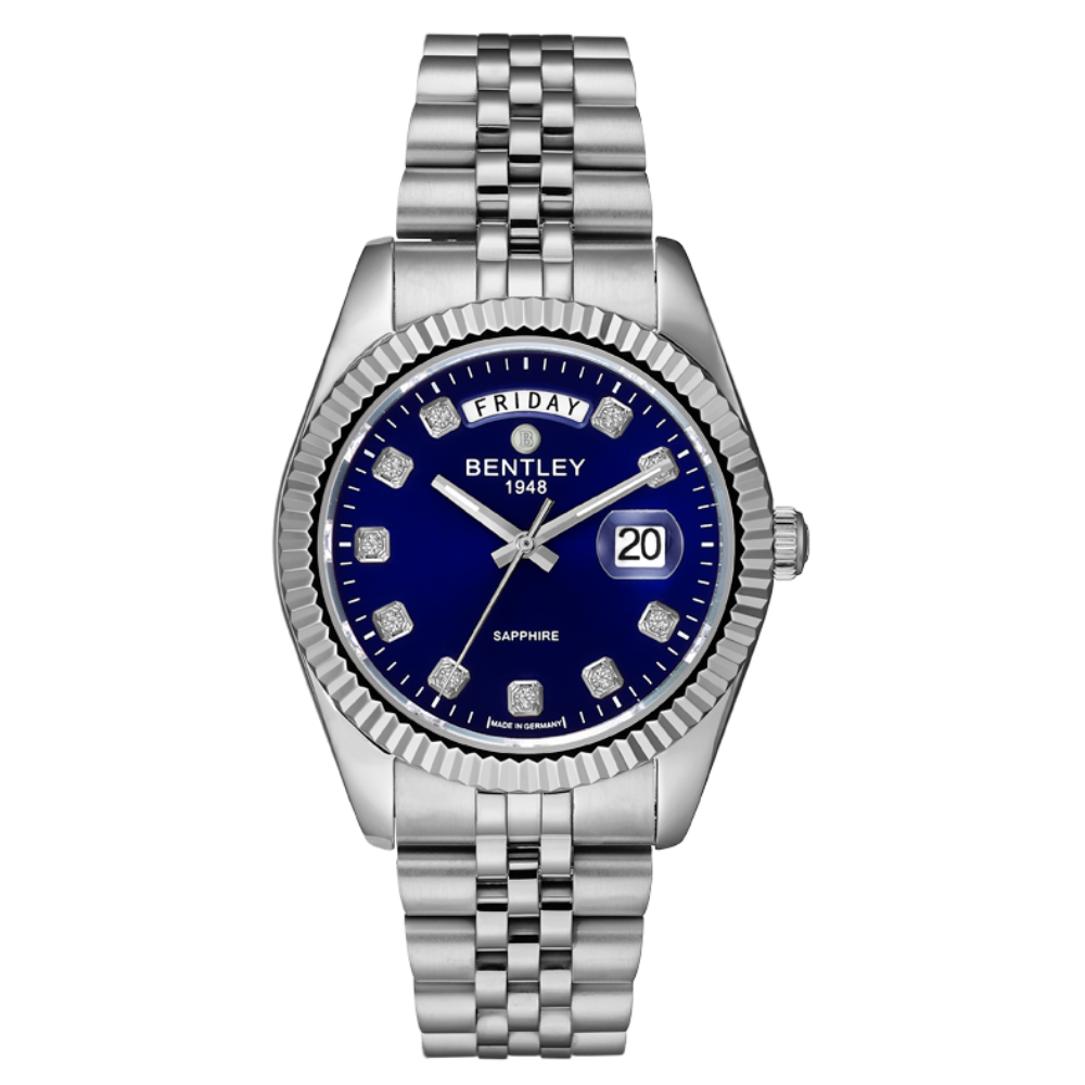Bentley Adventure Journey Blue Dial BL2333-10MWNI Stainless Steel Watch - Salam Luxury