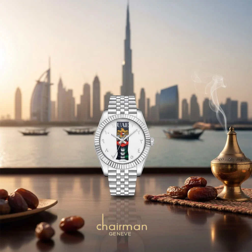 Chariman Geneve Arabic Dial UAE logo - Salam Luxury