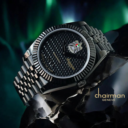 Chairman Geneve UAE Logo Watch For Men's 40mm