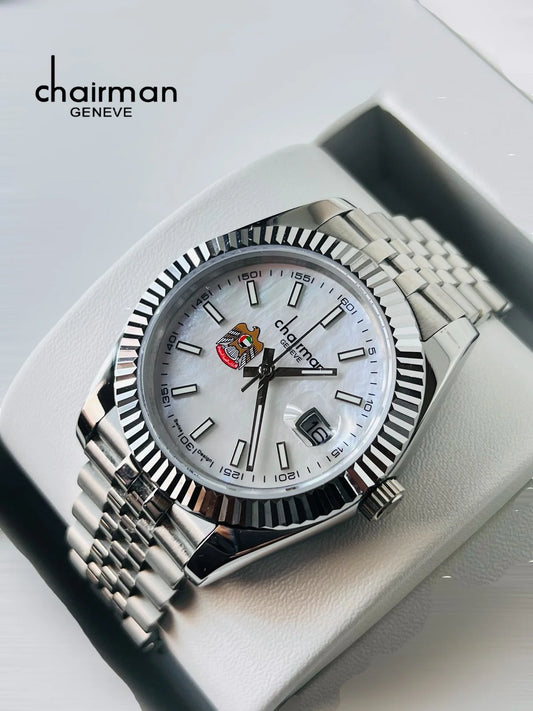 Chairman Geneve UAE Logo Watch For Men's 40mm