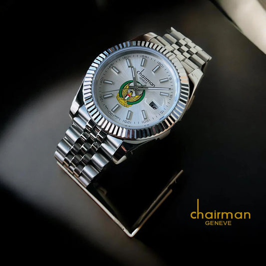 Chairman Geneve Army Logo Watch for Men's