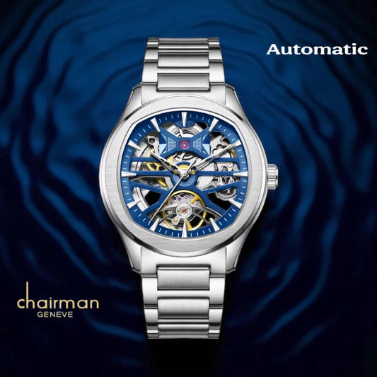 Chairman Geneve Skeleton Automatic Steel 40mm