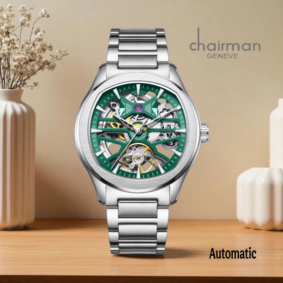 Chairman Geneve Skeleton Automatic Steel 40mm