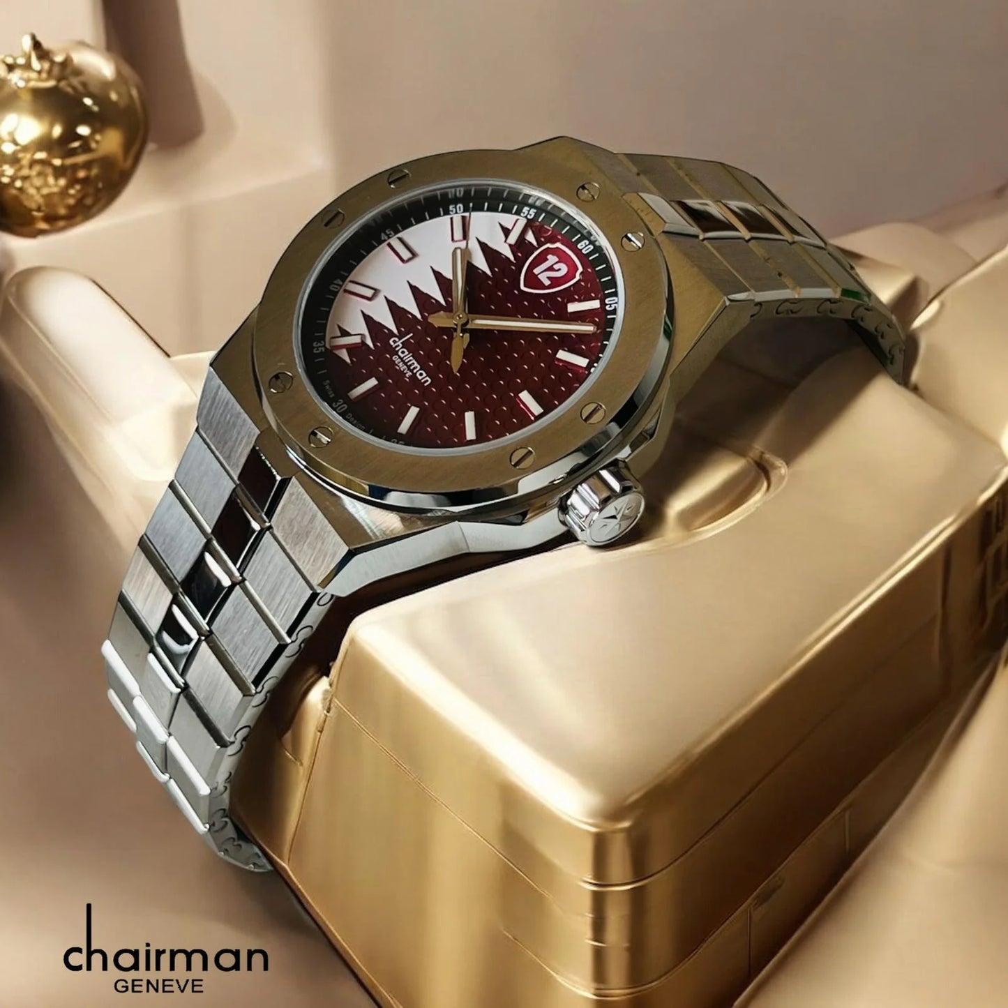 Chairman Geneve Qatar Flag Edition For Men's