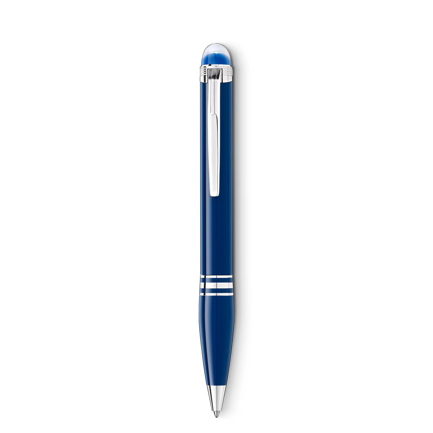 Blue | Montblanc StarWalker Blue Planet precious resin ballpoint pen in blue color variant available at Salam Luxury.