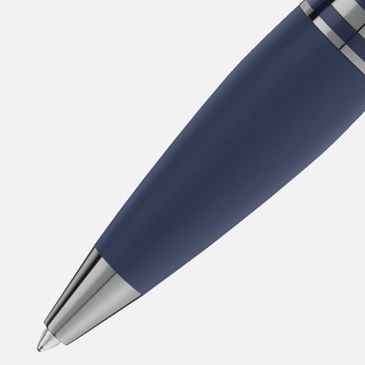 Montblanc Starwalker Space Blue Resin Ball Pen – Tip View
