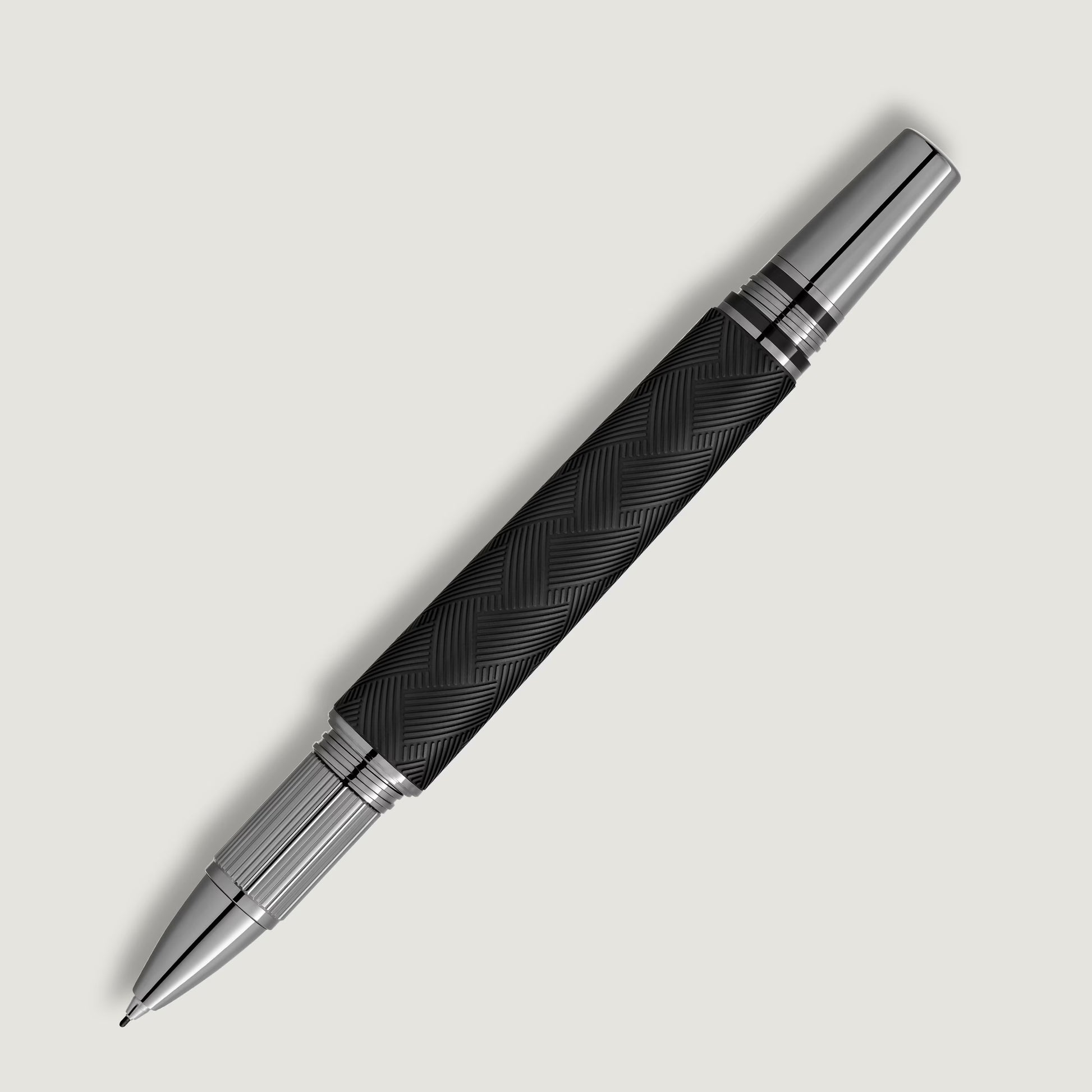 Horizontal profile view showcasing the precious resin body and modern design of StarWalker pen at Salam Luxury
