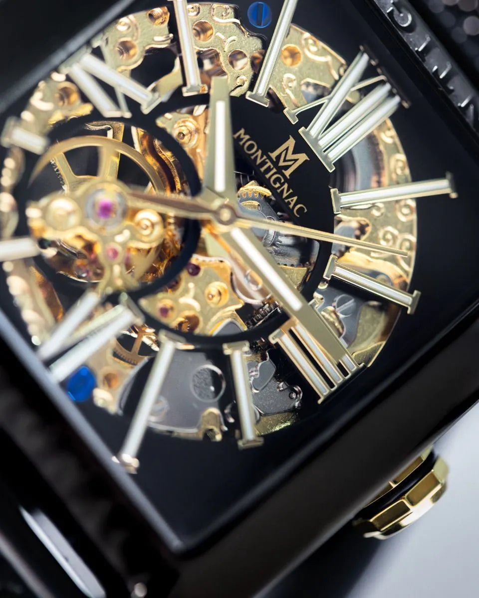 Montignac watch dial automatic made in france available in Salam Luxury