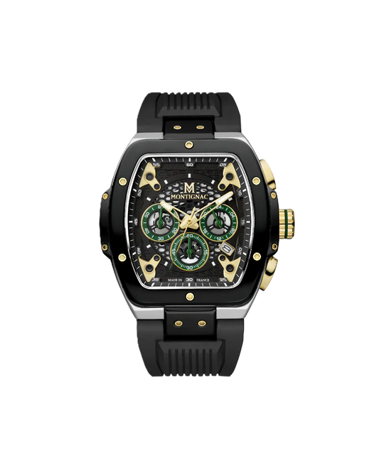 Black | Luxury watch with black and gold design on a white background
Salam Luxury UAE