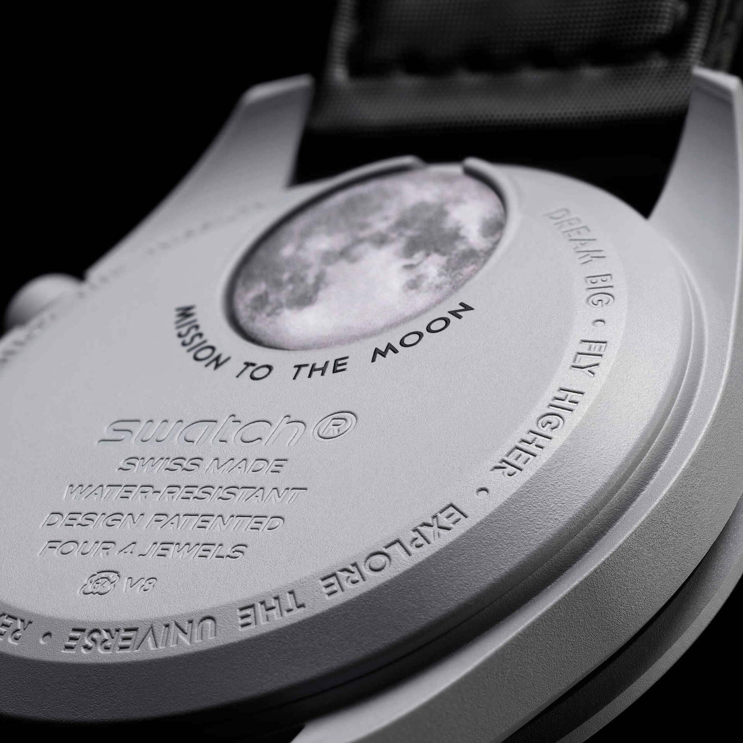 Omega x Swatch Mission to the Moon Case Back Engraving - Salam Luxury