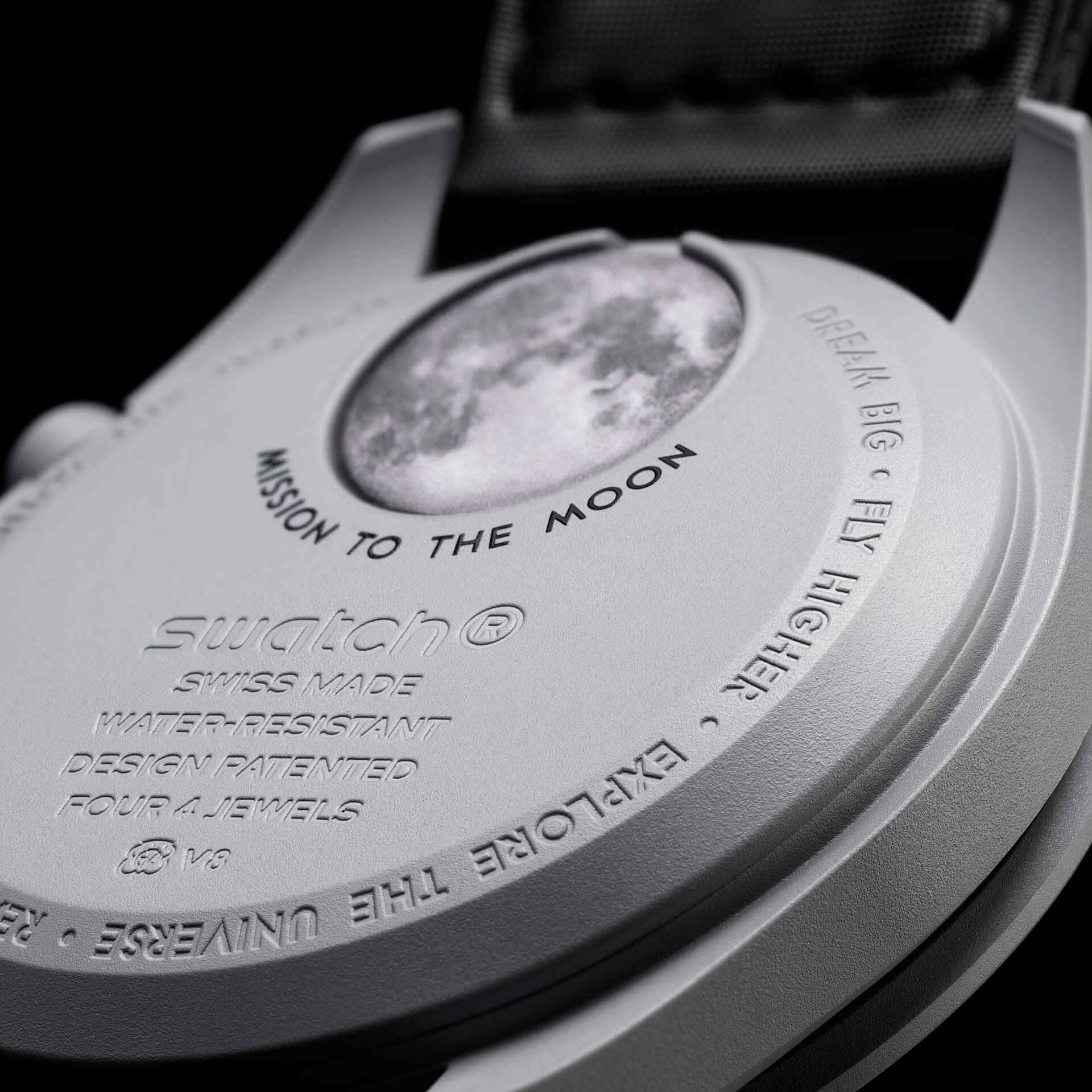 Omega x Swatch Mission to the Moon Case Back Engraving - Salam Luxury