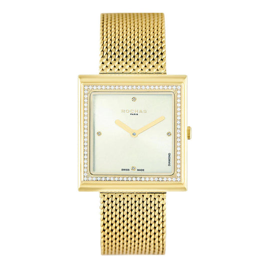 Gold watch with diamond-studded face on a white background
Salam Luxury UAE