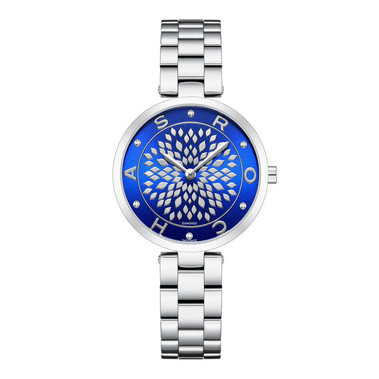 Blue | Rochas Paris diamond Watch for Ladies Salam Luxury UAE