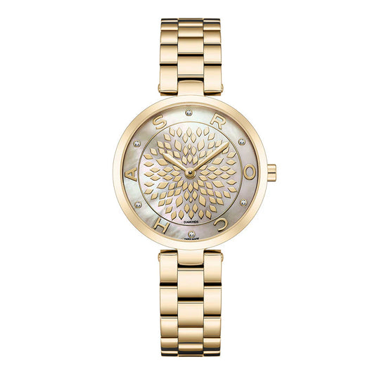 Gold| Rochas Paris Diamond Ladies Salam Luxury UAE