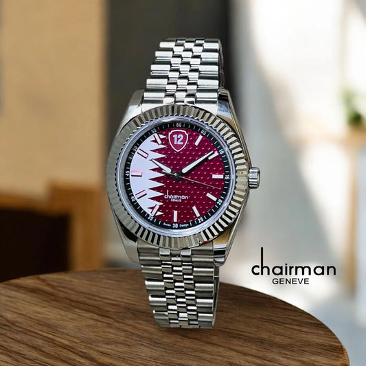 Chairman Geneve Qatar Flag Edition For Men's