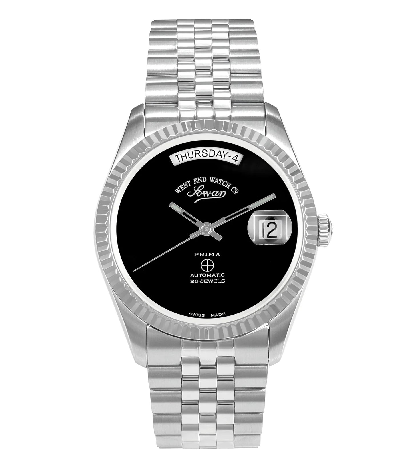 West End Automatic Men's Watch 41mm, Day and Date, Green Dial Limited Edition